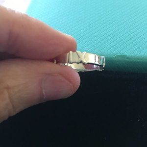 Professionally Polished Tiffany&Co. Atlas Ring -Sz 6-w/Box